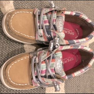 Little Girls Sperry Shoes Sz 10.5